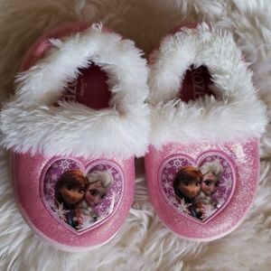 Frozen Pink Slippers